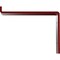 Ekena Millwork Steel Truss Shelf Bracket, Hammered Bright Red 2"W x 8"D x 6 3/4"H BKTM02X08X06TSHRE - alternate 8